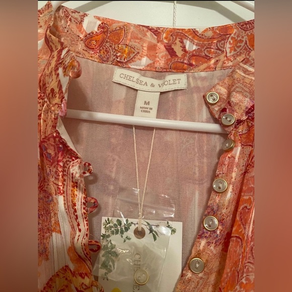 NWT Chelsea & Violet Dress with Belt - Picture 2 of 5